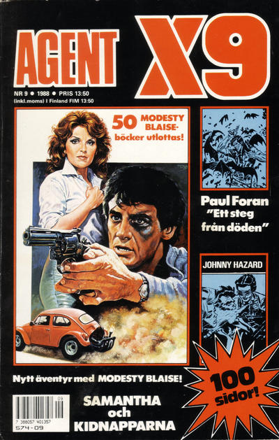 Cover for Agent X9 (Semic, 1971 series) #9/1988