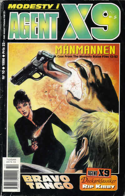 Cover for Agent X9 (Semic, 1971 series) #10/1996