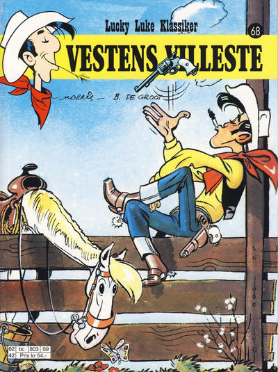 Cover for Lucky Luke (Hjemmet / Egmont, 1991 series) #68 - Vestens villeste [Reutsendelse bc 803 09]