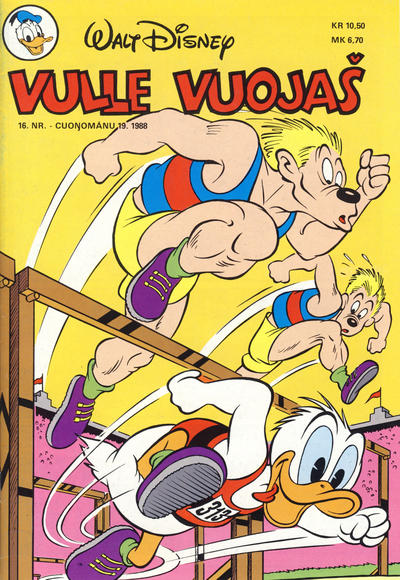 Cover for Vulle Vuojaš (Jår'galæd'dji, 1987 series) #16/1988