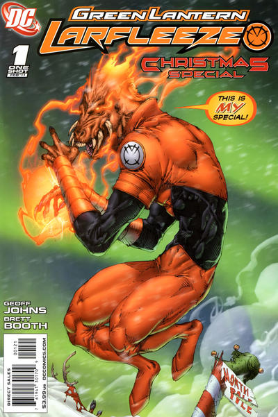 Cover for Green Lantern: Larfleeze Christmas Special (DC, 2011 series) #1 [Brett Booth Cover]