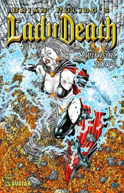 Cover for Brian Pulido's Lady Death: Swimsuit (Avatar Press, 2005 series) #2005 [Premium]
