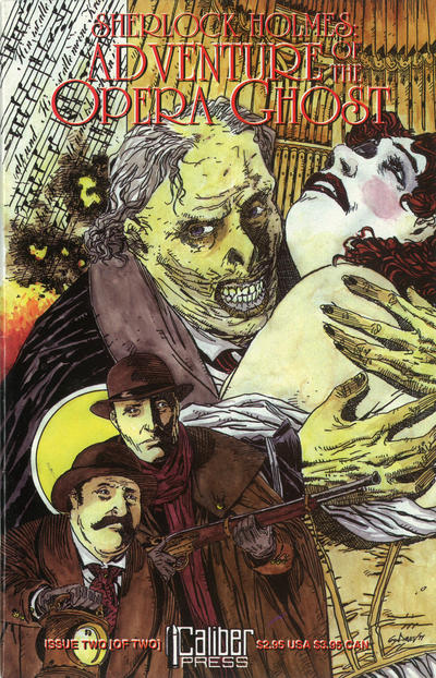 Cover for Sherlock Holmes: Adventure of the Opera Ghost (Caliber Press, 1994 series) #2