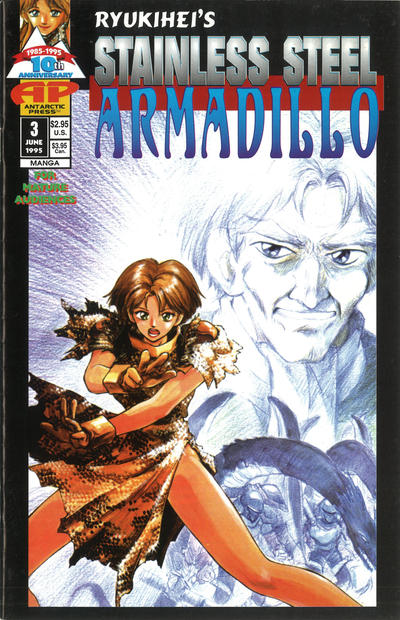 Cover for Stainless Steel Armadillo (Antarctic Press, 1995 series) #3