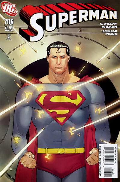 Cover for Superman (DC, 2006 series) #706 [Sami Basri Cover]