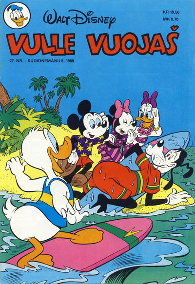Cover for Vulle Vuojaš (Jår'galæd'dji, 1987 series) #27/1988