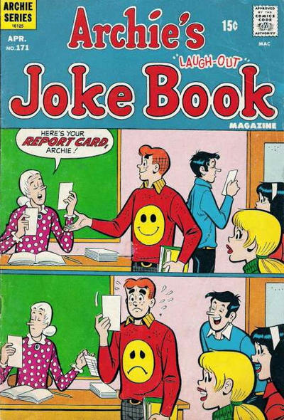 Cover for Archie's Joke Book Magazine (Archie, 1953 series) #171