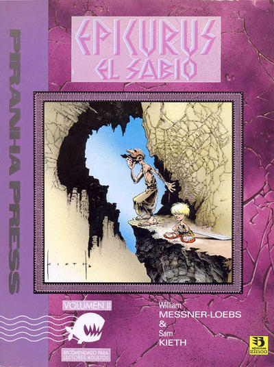 Cover for Epicurus el Sabio (Zinco, 1991 series) #2