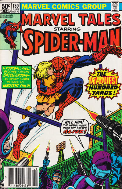 Cover for Marvel Tales (Marvel, 1966 series) #130 [Newsstand]