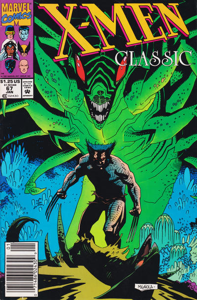 Cover for X-Men Classic (Marvel, 1990 series) #67 [Newsstand]