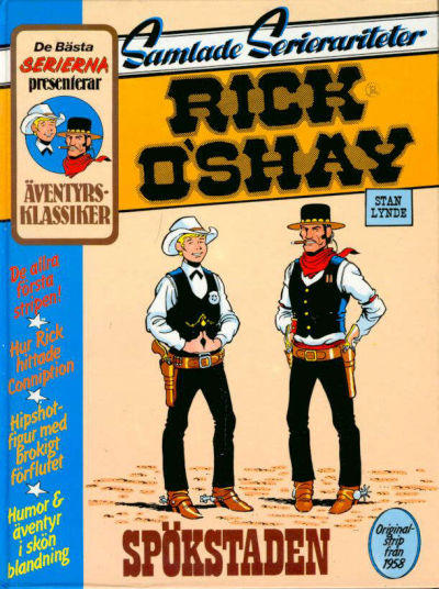 Cover for De bästa serierna (Semic, 1986 series) #1986, Rick O'Shay [1]