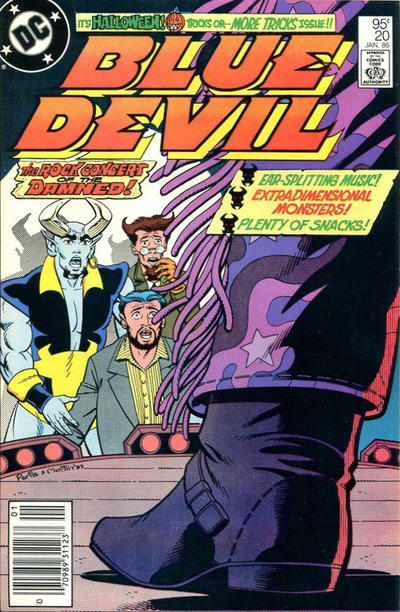 Cover for Blue Devil (DC, 1984 series) #20 [Canadian]