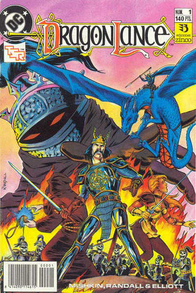 Cover for Dragonlance (Zinco, 1990 series) #1