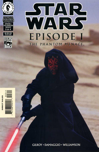Cover for Star Wars: Episode I The Phantom Menace (Dark Horse, 1999 series) #3 [Photo Cover]
