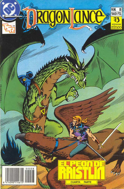 Cover for Dragonlance (Zinco, 1990 series) #8