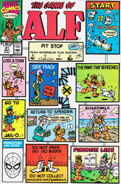 Cover for ALF (Marvel, 1988 series) #31 [Direct]