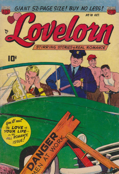 Cover for Lovelorn (American Comics Group, 1949 series) #18
