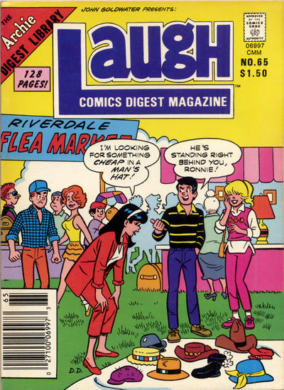 Cover for Laugh Comics Digest (Archie, 1974 series) #65 [Canadian]
