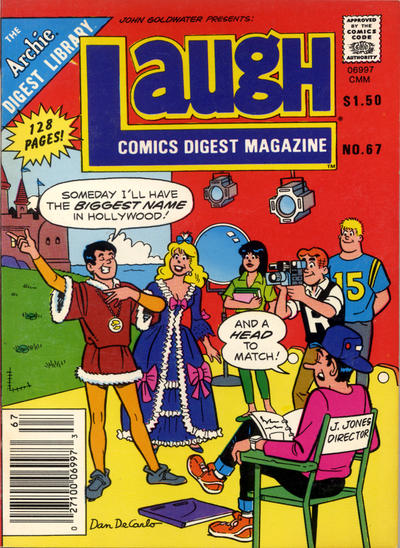Cover for Laugh Comics Digest (Archie, 1974 series) #67 [Canadian]