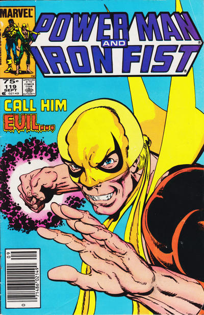 Cover for Power Man and Iron Fist (Marvel, 1981 series) #119 [Canadian]
