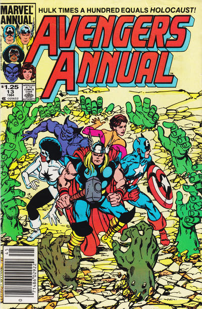 Cover for The Avengers Annual (Marvel, 1967 series) #13 [Canadian]