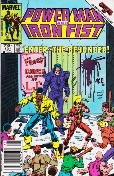Cover for Power Man and Iron Fist (Marvel, 1981 series) #121 [Canadian]