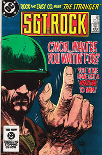 Cover Thumbnail for Sgt. Rock (DC, 1977 series) #390 [Direct]