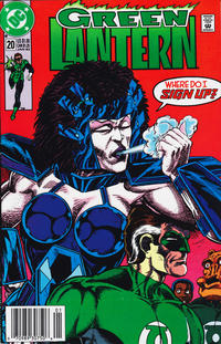 Cover Thumbnail for Green Lantern (DC, 1990 series) #20 [Newsstand]