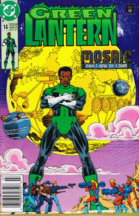 Cover Thumbnail for Green Lantern (DC, 1990 series) #14 [Newsstand]
