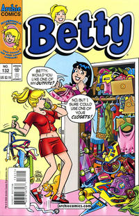 Cover Thumbnail for Betty (Archie, 1992 series) #132 [Direct Edition]