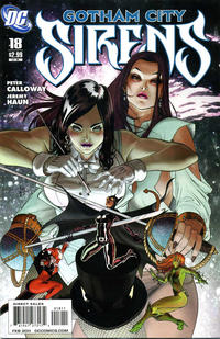Cover for Gotham City Sirens (DC, 2009 series) #18