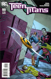 Cover Thumbnail for Teen Titans (DC, 2003 series) #90 [Nicola Scott Cover]