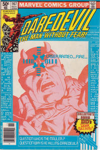 Cover for Daredevil (Marvel, 1964 series) #167 [Newsstand]