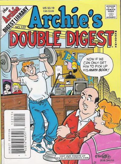 Cover for Archie's Double Digest Magazine (Archie, 1984 series) #122