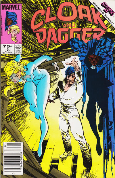 Cover for Cloak and Dagger (Marvel, 1985 series) #4 [Canadian]