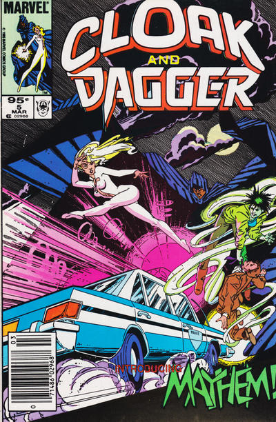 Cover for Cloak and Dagger (Marvel, 1985 series) #5 [Canadian]