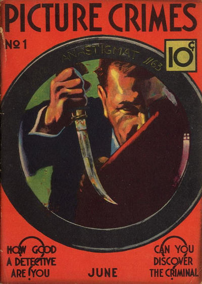 Cover for Picture Crimes (David McKay, 1937 series) #1