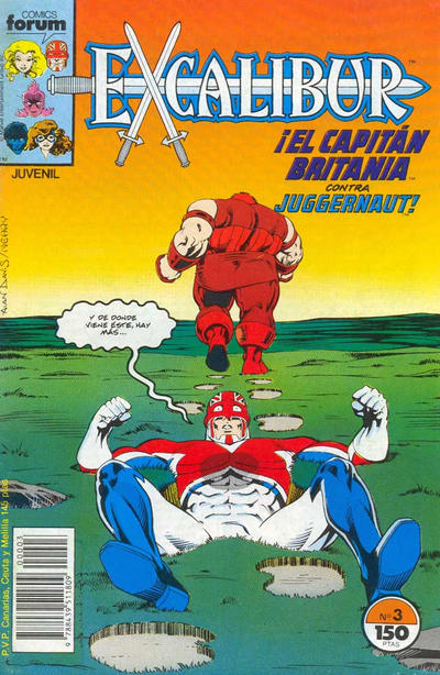 Cover for Excalibur (Planeta DeAgostini, 1989 series) #3
