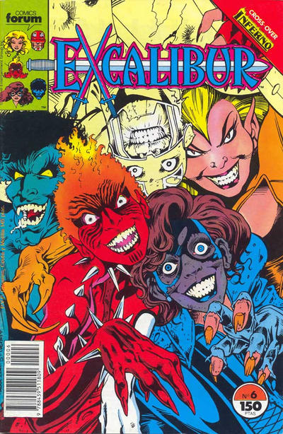 Cover for Excalibur (Planeta DeAgostini, 1989 series) #6