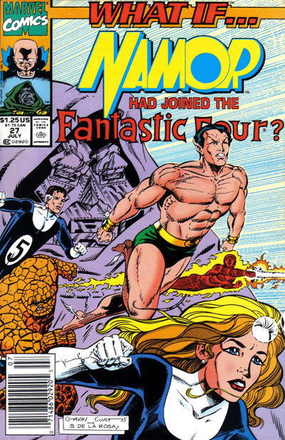 Cover for What If...? (Marvel, 1989 series) #27 [Newsstand]