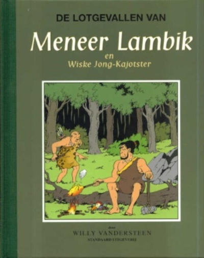 Cover for De lotgevallen van Meneer Lambik (Standaard Uitgeverij, 1998 series) 