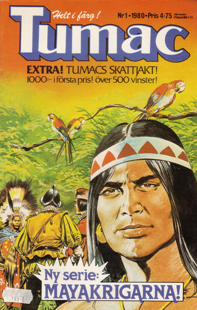 Cover for Tumac (Semic, 1978 series) #1/1980