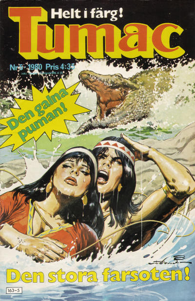 Cover for Tumac (Semic, 1978 series) #5/1980