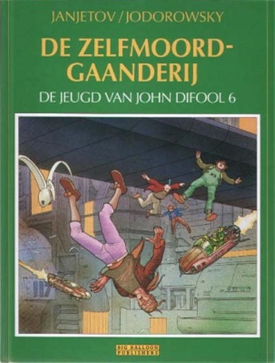 Cover for De jeugd van John Difool (Big Balloon, 1991 series) #6