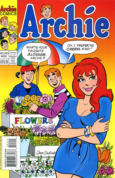 Cover for Archie (Archie, 1959 series) #441 [Direct Edition]