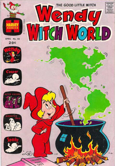 Cover for Wendy Witch World (Harvey, 1961 series) #48