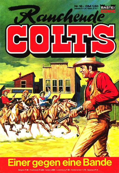 Cover for Rauchende Colts (Bastei Verlag, 1977 series) #16
