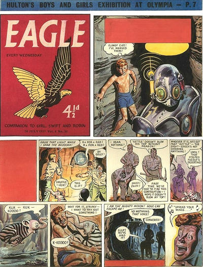 Cover for Eagle (Hulton Press, 1950 series) #v8#30