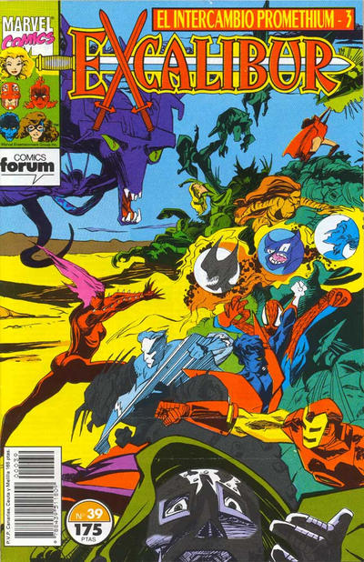 Cover for Excalibur (Planeta DeAgostini, 1989 series) #39