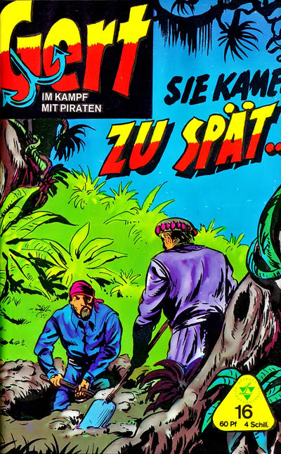 Cover for Gert - Im Kampf mit Piraten (Lehning, 1965 series) #16